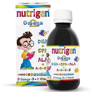 Nutrigen Omega 3 Balık Yağı Şurubu Portakal Aromalı 200 ml