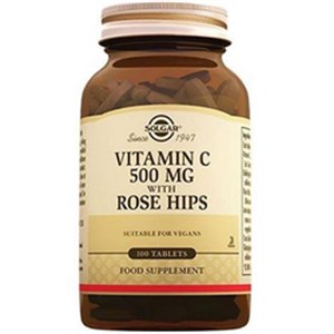 Solgar Vitamin C 500 Mg With Rose Hips 100 Tablet