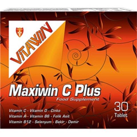 Vitawin Maxiwin C Plus Takviye Edici Gıda 30 Tablet